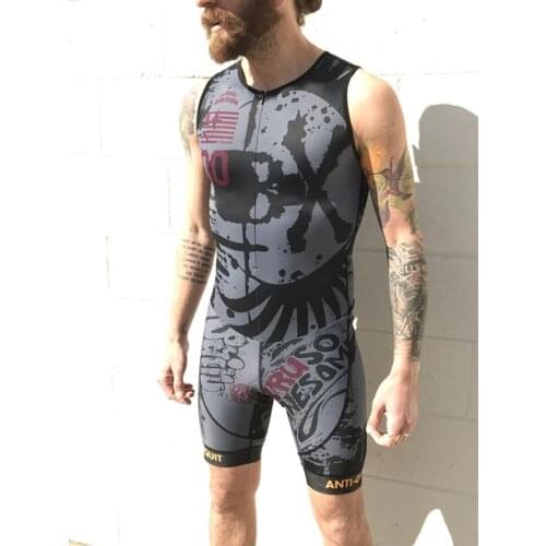 Love the pain 2020 triathlon vest summer one-piece clothing mens outdoor sports cycling clothing cycling vest skinsuit