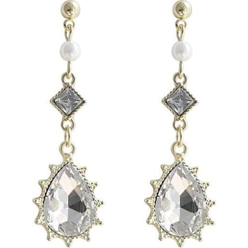 10 pair / lot fashion jewelry accessories new design metal waterdrop earrings women