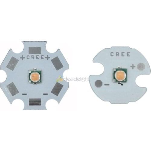 10PCS Epistar 3535 3W Full Spectrum 400nm-840nm Plant Grow Light LED Chip Spectrum Light Source With 16mm Or 20mm PCB