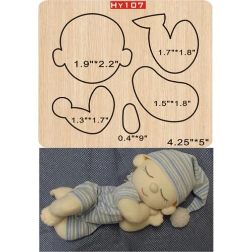 Baby cutting dies 2019 new die cut &wooden dies Suitable for common die cutting machines on the market