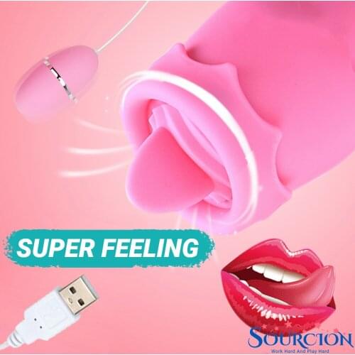SWT Hot Sale 11 Modes Tongue Vibrators Stimulator G-spot Erotic Vibrator Adult Products Oral Clitoris USB Sex Toys