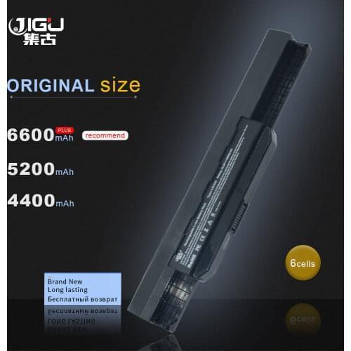 JIGU New laptop battery A31-K53 A32-K53 A41-K53 for Asus A43 A43E A53S K43E K43U K43S K43SJ K53 K53T K53S K53SV X54 X54H X44H