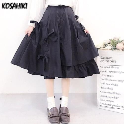 Женские юбки с высокой талией KOSAHIKI China At AliExpress