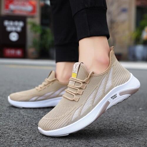 Sneakers Tennis Shoes Mesh Breathable Comfortable Sneaker Grey/Black/Beige MenS Casual Sports Shoes Lightweight Running/Jogging