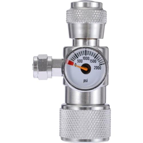 1pc Aquarium CO2 Pressure Gauge For Aquarium Accessories Moss Plant Fish Single Pressure Regulator Manometer Equipments