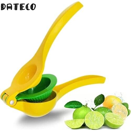 Metal Lemon Squeezer Hend Held Juicer Double Bowl Lemon Lime Squeezer Manual Orange Citrus Press Juicer Squeeze Kitchen Tools