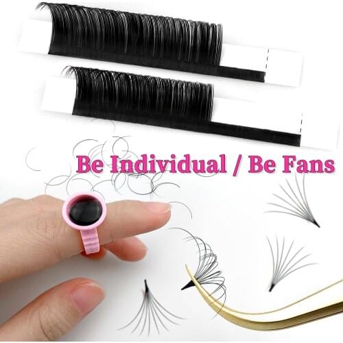 LAKANAKU 8-18mm Premium Lashes Tray Individual Eyelashes Extensions Matte Mega Eye Lashes Extension All Size Lashes