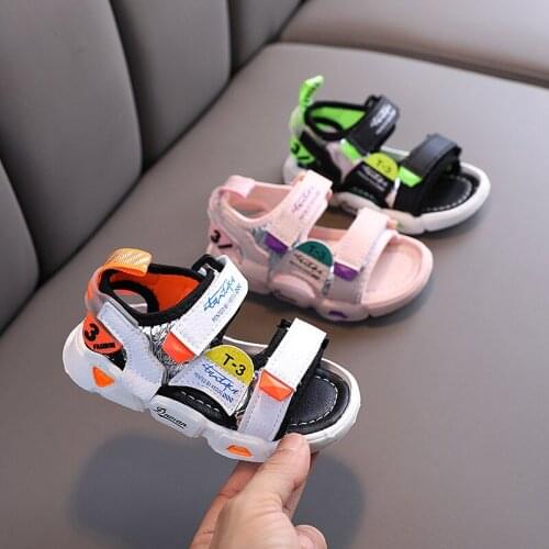 New Summer Children Beach Sandals Boys Sandals for Kids Shoes Non-slip Soft Bottom Sport Sandals Girls Toddler Shoes 1-6 Years