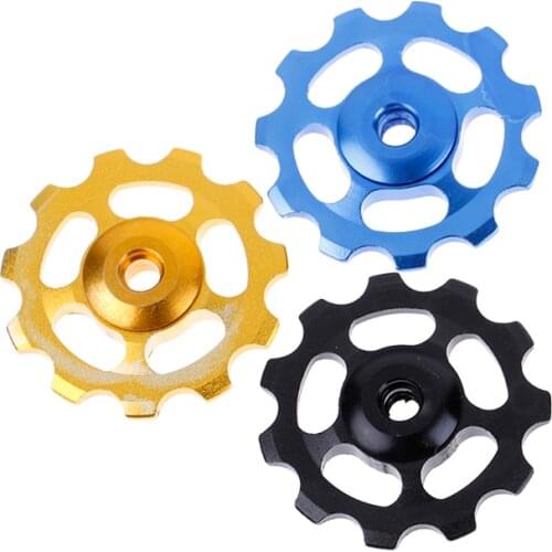 1 pcs 11T Ultralight MTB Aluminum Alloy Bike Bearing Jockey Wheel Rear Derailleur Pulleys Outdoor Bicycle Parts New