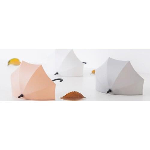 3pcs/lot Umbrella Shaped Creative Key Hanger Rack Home Decorative Holder Wall Hook For Kitchen Bathroom Accessories