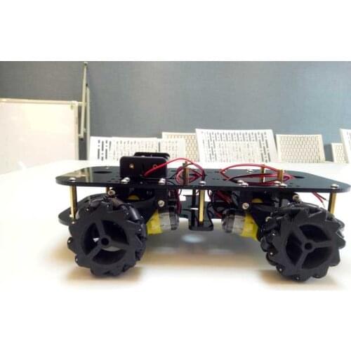 Omni-Directional Wheel McNamee Car Chassis Omni-Directional Car Chassis Intelligent Car Chassis