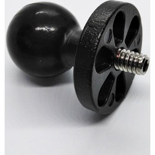 1 Inch Diameter Ball with 1/4''-20 Thread for Camera and DVR