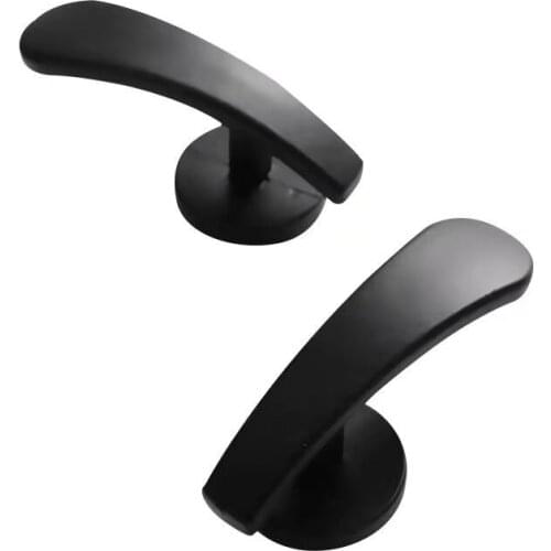 2pcs Home Kitchen Hooks Wall Key Holder Mount Metal Hook Clothes Towel Hat Coat Rack Window Drape Door Hanger Double Wall Hooks