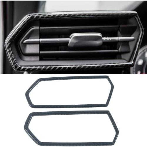 2PCS Stainless Steel Interior Front Side Air Condition Frame Cover Trim for Audi A3 8Y 2020 2021 2022 Accessories