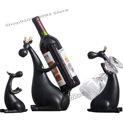 Creative Wine Rack Wine Nordic Modern Restaurant Dining Table Wine Cabinet Wine Glass Rack Hanging Upside Down Home Decoration