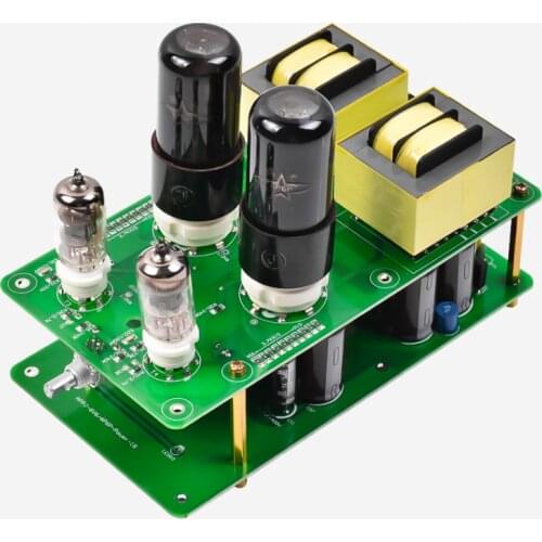 APPJ Single End 6J1 + 6P6P（6V6） Tube Amplifier Kit DIY Board Class A Power AMP Hifi Vintage Audio DIY 3W+3W