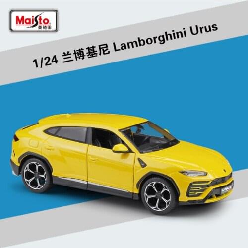Maisto Diecast 1:24 URUS SUV Huracan LP610-4 Sport Car High Simulation vehicle Alloy Model Car