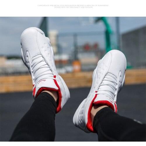 Mens Fashionable shoes comfortable trend male middle school students shoes RED WHITE BLACK thick soles shoeaz