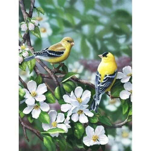 Animal Bird DIY 11CT Cross Stitch Embroidery Kits Craft Needlework Set Cotton Thread Printed Canvas Home Dropshipping