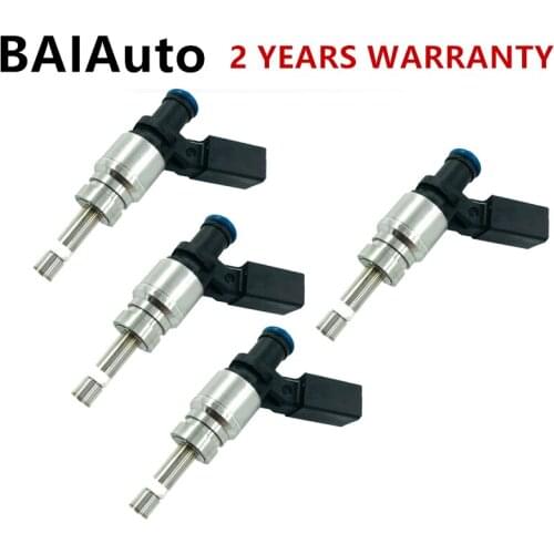 4PCS Engine Injector Fuel Injector Nozzle Set For VW Touareg Audi Q7 A8L A6L 4.2 079 906 036C 079906036C 06E906036C 06E906036F