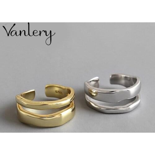 New Arrivals Charming Layer Chains Ring for Women Boho Knuckle Party Rings Gothic Punk Jewelry Gifts for Girls 2021