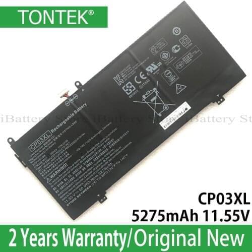 Genuine CP03XL Battery For HP Spectre x360 13-ae049ng 13-ae040ng 929066-421 929072-855 HSTNN-LB8E 11.55V 5275mAh