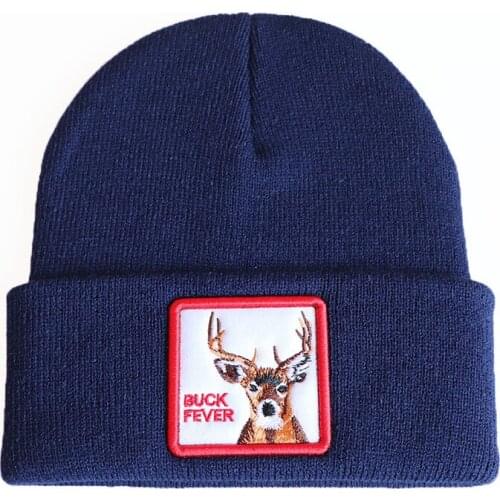 2021 Autumn Winter Warm Cold Knitted Beanie Hat Mens Womens Hooded Tiger Deer Elephant Fox Scorpion Bird Animal Series Cap