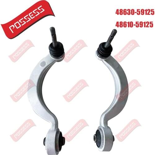 A Pair Front Upper Suspension Control Arm Straight For Lexus LS460 AWD USF40 48630-59125 48610-59125 4863059125 4861059125