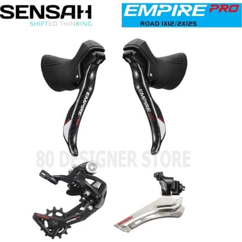 SENSAH EMPIRE PRO carbon fiber 2x12 Speed Road Bike Shifter 22s Groupset , for derailleur 5800 R7000 6800, compatible 11-34T CS