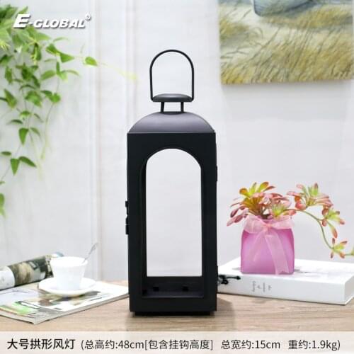 Nordic Retro Candle Holder Simple Glass Wind Lamp Candle Holder Garden Glass Cylinders For Candles Home Decoration DD60ZT