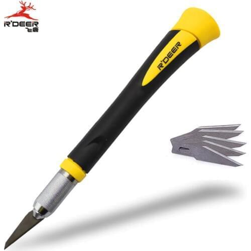 RDEER Scalpel Wood Carving Tools Carving Knife Multi Tool SK5 Steel Fruit Food Craft Sculpture Chisel Woodworking Tools