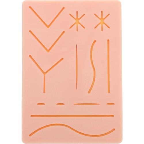 Suture Simulation Pad Suture Training Silicone Pad Sturdy Suture Pad
