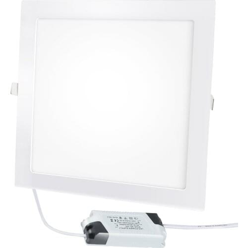 LED Panel Light Led Recessed Lights LED Downlight Panel Light Round/Square 3W 6W 9W 12W 15W 18W 24W