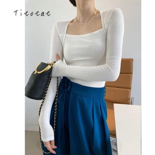 TITOTATO Women's Long T-shirts