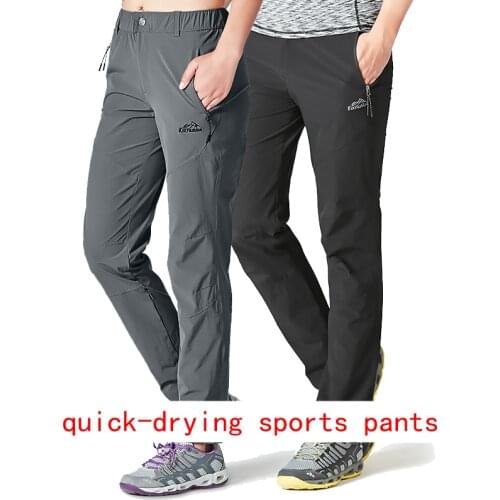 Outdoor Summer Hike Pants Women Men Quick-drying Pants Trekking Pants Woman Stretch Climbing Fishing Hiking Pants Tactical Pants