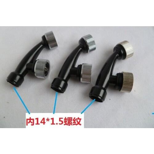 Stainless steel high - level sprayer high - pressure double - nozzle agricultural fan - shaped atomization garden nozzle