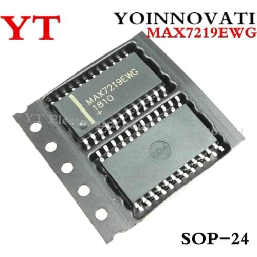 10pcs/lot MAX7219EWG MAX7219 7219 SOP24 IC Best quality