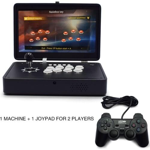 2021 IYO Pandor Box 3D WiFi 8000 Games 14 " IPS Arcade Console with Joypad for 2 Players Save Function Retro Video Game Machine