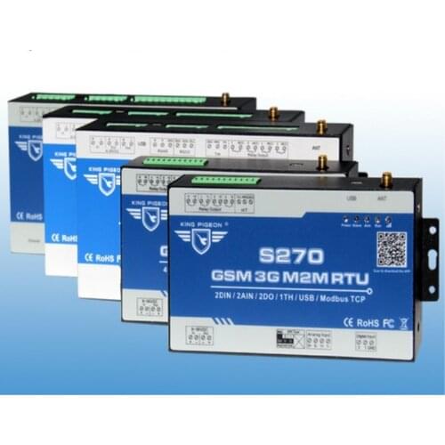 GPRS Controller S270 For flow meter remote control monitoring system GSM Alarm System