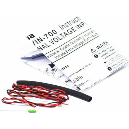 680mm DIY CA-RVIN-700 Futaba R7008SB R7003SB Telemetry External Voltage Cable RC Model Cable FPV Racing Drone DIY Spare Parts