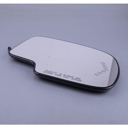 88944392 Car Right Backing Plate Power Heated Mirror Glass w/ Turn Signal fit for GMC Chevy Cadillac 2003 2004 2005 2006 2007