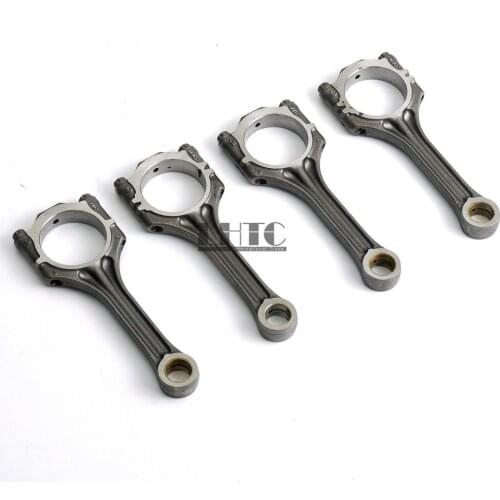 Fast Free Shipping 4x Conrods Connecting Rod 19mm Wrist For VW Golf Jetta Tiguan AUDI A3 1.4TFSI