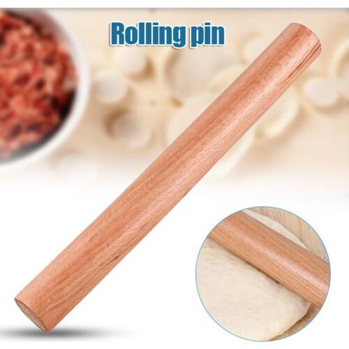 Wooden Rolling Pin Pastries Roller Stick Tools Accessories for Kitchen Baking can CSV