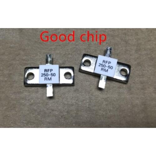 1PCS RFP250-50RM RF50 250 Watts 50ohms / 250W 50 OHM Flange RF resistor Double lead USED