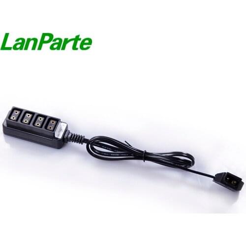 LanParte D-tap to 4 D-tap Splitter Hub Adapter For V-mount and Anton mount battery system