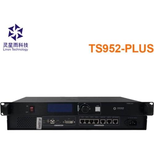Linsn TS952plus full color sender box with four network output ports support 2560x1024 1920x1200 2048x1152