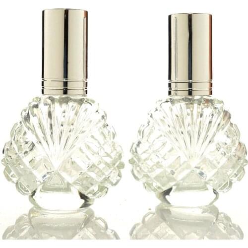 15ml mini Bottle Reusable Perfume Atomizer Liquid Dispenser Fine Mist Spray Glass Bottle