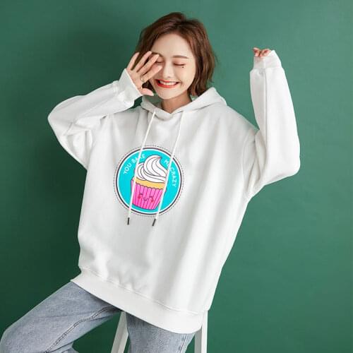 Cheap wholesale 2021 spring autumn new fashion casual Girls cute women Sweatshirt woman Hoodies female Lady sweatshirts BPy202