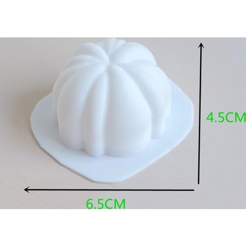 New Pumpkin Silicone Candles Mould For Aromatherapy Candles Mold Resin Soap Polymer Clay Plaster Handcraft Halloween Decoration