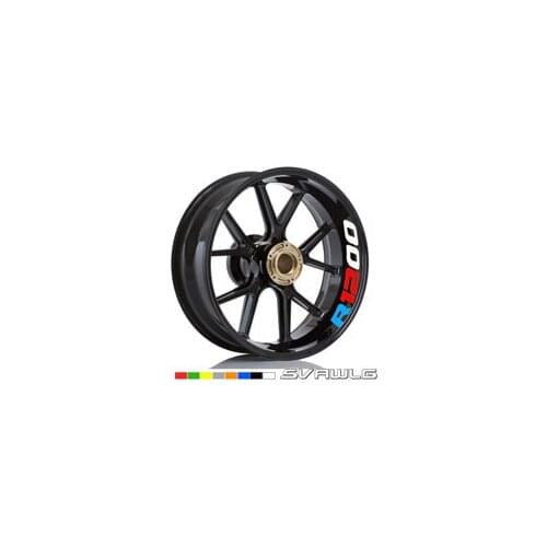 New Motorcycle tire reflective sticker creative wheel rim logo decal moto Decorative accessories for BMW R1200GS R1200RT R1200RS